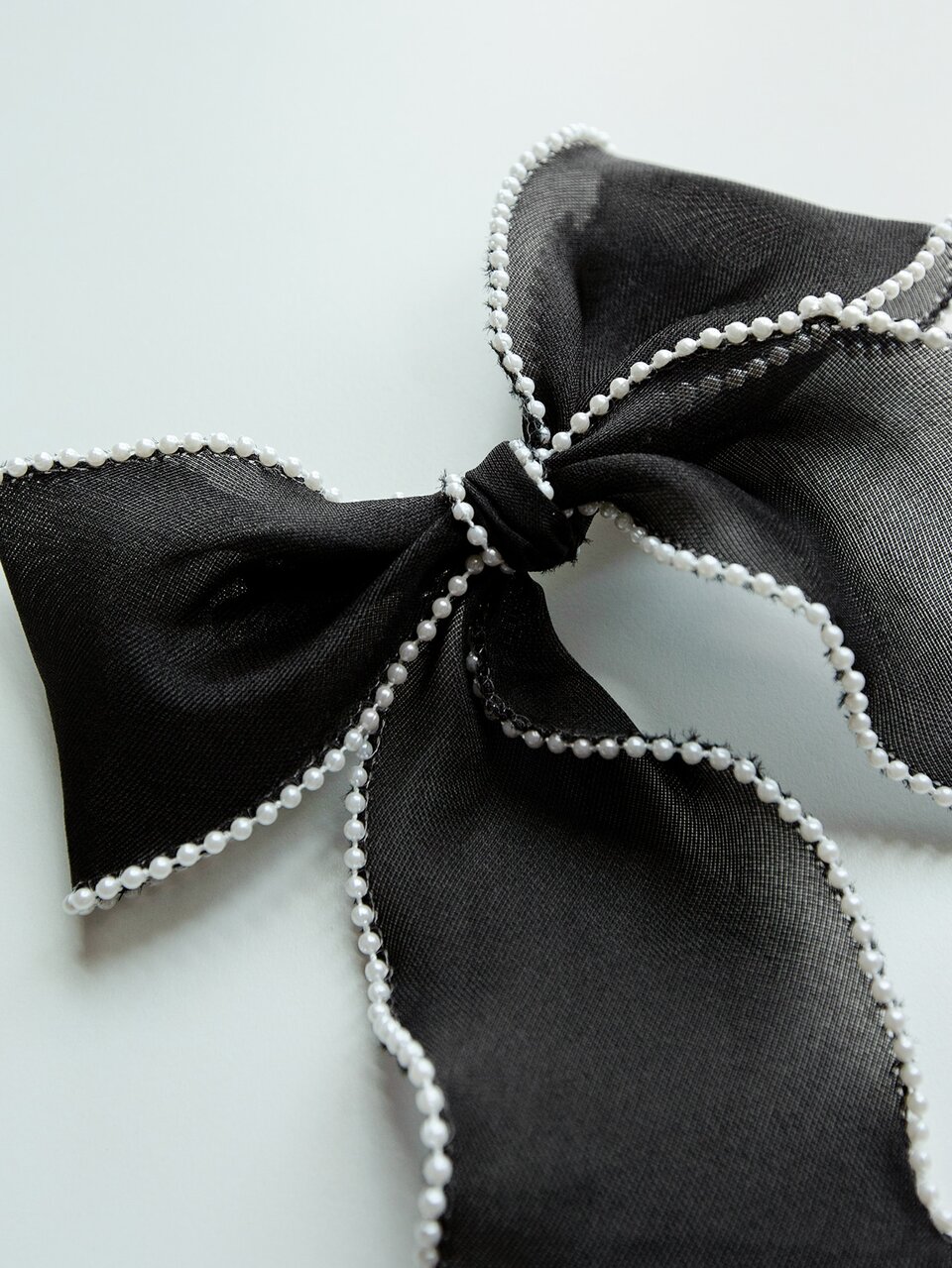 Bow Decor Hair Clip