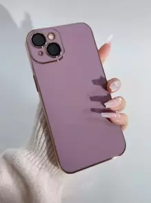 Apple Iphone 16 Plain Phone Case Compatible With IPhone 15/15Pro/15Plus/15Promax Waterproof Shockproof Anti-Fall Scratch Resistant