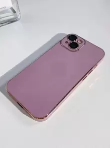 Apple Iphone 16 Plain Phone Case Compatible With IPhone 15/15Pro/15Plus/15Promax Waterproof Shockproof Anti-Fall Scratch Resistant