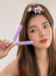 DAZY 辮子捲髮器，隨身捲髮器 - 紫色 - 查看 3