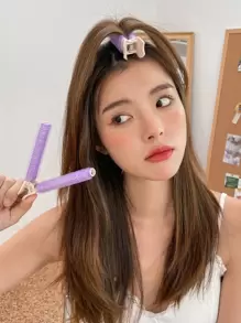 DAZY 辮子捲髮器，隨身捲髮器 - 紫色 - 查看 8