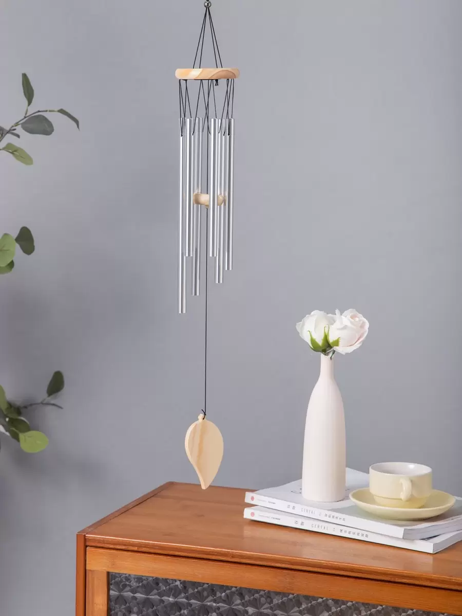 1 chiếc chuông gió tối giản, trang trí nhà cửa, trang trí phòng, trang trí tường - Nhiều màu - Xem 1