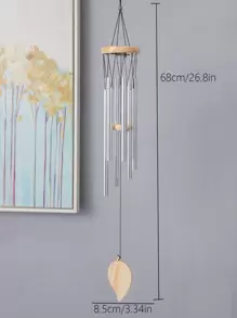 1 chiếc chuông gió tối giản, trang trí nhà cửa, trang trí phòng, trang trí tường - Nhiều màu - Xem 3