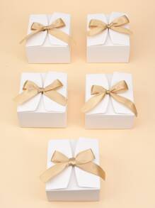 Gift Wrapping Box For Birthday Parties, Baptisms, Wedding Favors, Paper Candy Box, Christmas - Multicolor - View 2