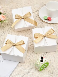 Gift Wrapping Box For Birthday Parties, Baptisms, Wedding Favors, Paper Candy Box, Christmas - Multicolor - View 5