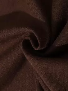 Manfinity Roughcore Hombres Camiseta con estampado de oso - Café integral - Ver 4