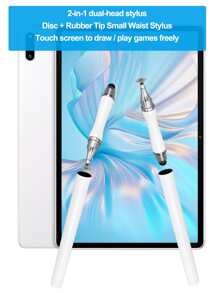 1入組二合一觸控式螢幕觸控筆適用於iPad - 白色 - 查看 7