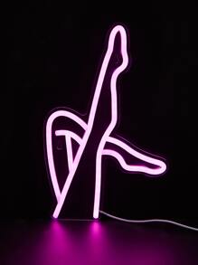 Figure Design Neon Light - Pink - View 6