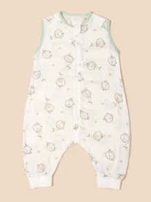 كيس نوم بطباعة خروف قطعة واحدة للاطفال