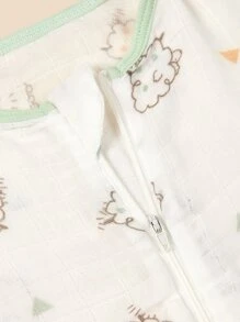 كيس نوم بطباعة خروف قطعة واحدة للاطفال