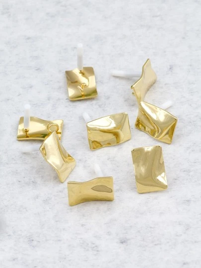 8pcs Geometric DIY Earring Accessory