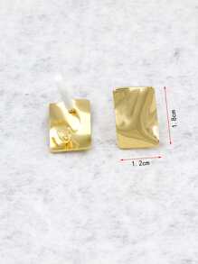 8 piezas Accesorio Arete geométrico DIY