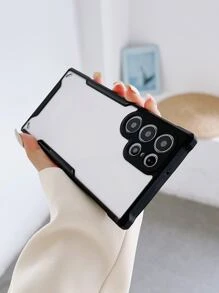 透明防摔手机壳，国际版，非国内版 - 黑色 - 查看 2