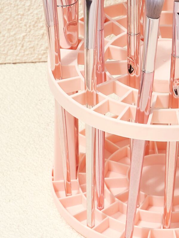 SHEIN 1pc Makeup Brush Storage Rack Lightweight Display Stand Holder