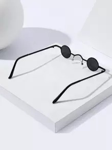 1 chiếc Gương tròn kim loại MINI nhỏ, Gương trang trí kỳ quặc không phổ biến, Kính trang trí thời trang cổ điển Thích hợp cho du lịch, Chụp ảnh, Phát trực tiếp, Cá nhân hóa, Cho vũ hội hóa trang, Lễ hội âm nhạc cho kỳ nghỉ bãi biển mùa hè, Ngoài trời, Du lịch - màu đen - Xem 5