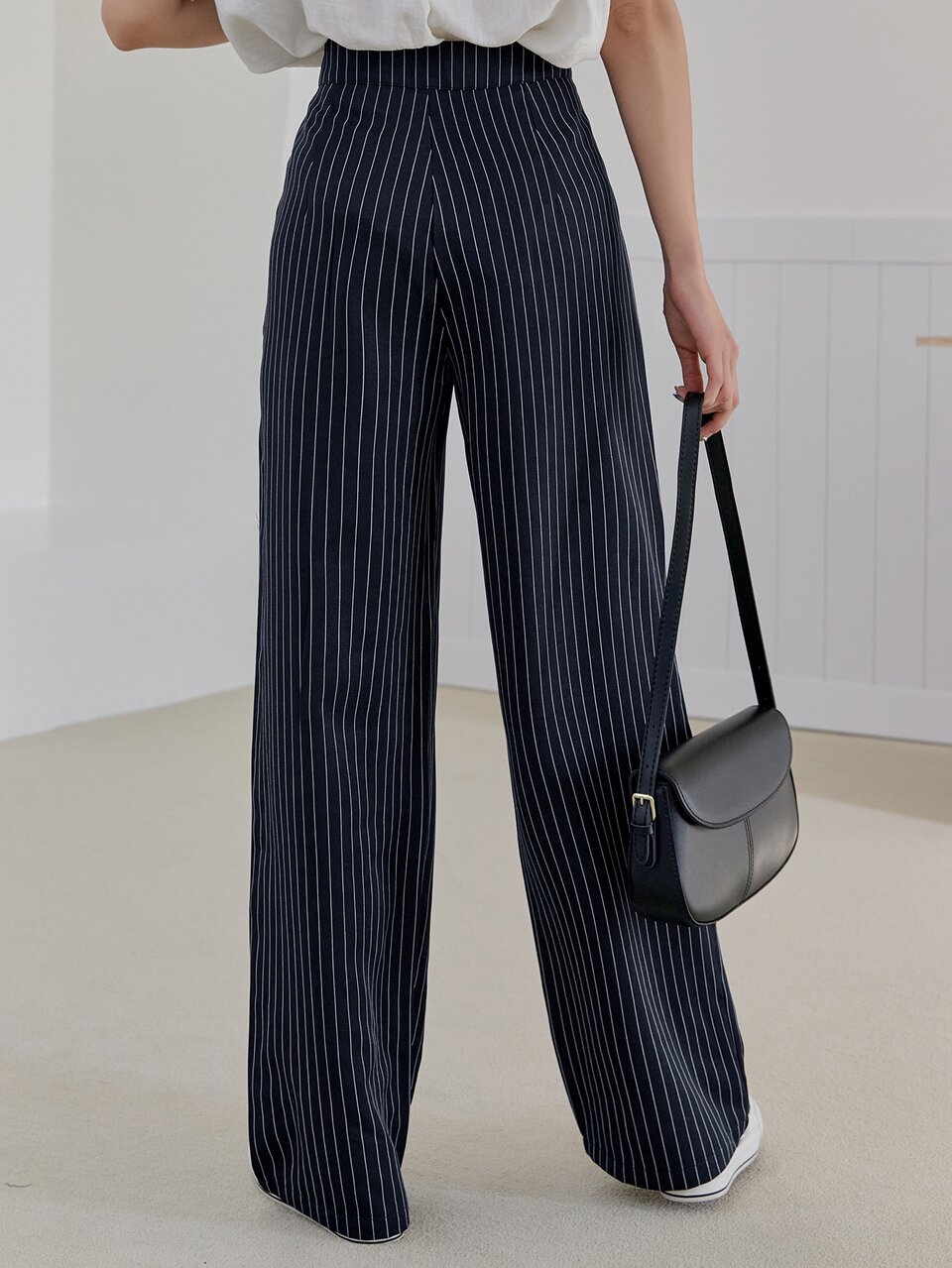 Women Straight Striped Pants, Business Casual,Women Dress Pants