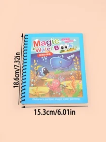 1 pieza con dibujos animados Libro & 1 pieza Cepillo - Multicolor - Ver 8