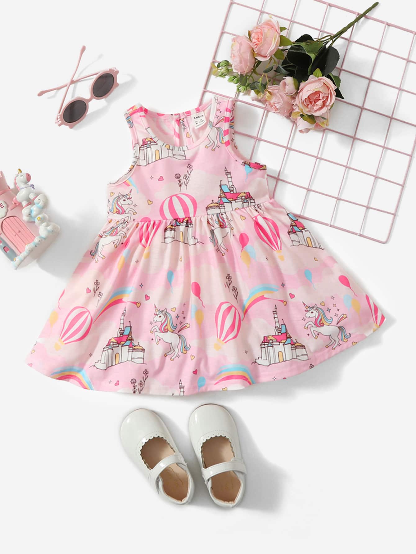 Shein Bebe Vestidos Unicornio Ajuste Shein Brasil Shein Bebe Vestidos Unicornio Ajuste Shein Brasil