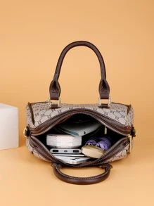 幾何樣式波士頓包 - 彩色 - 查看 4