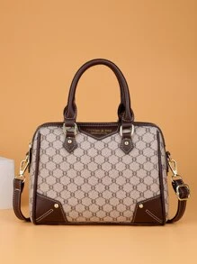 幾何樣式波士頓包 - 彩色 - 查看 7