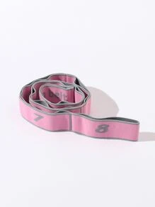 1入組瑜伽彈力帶 - 藕粉色 - 查看 1