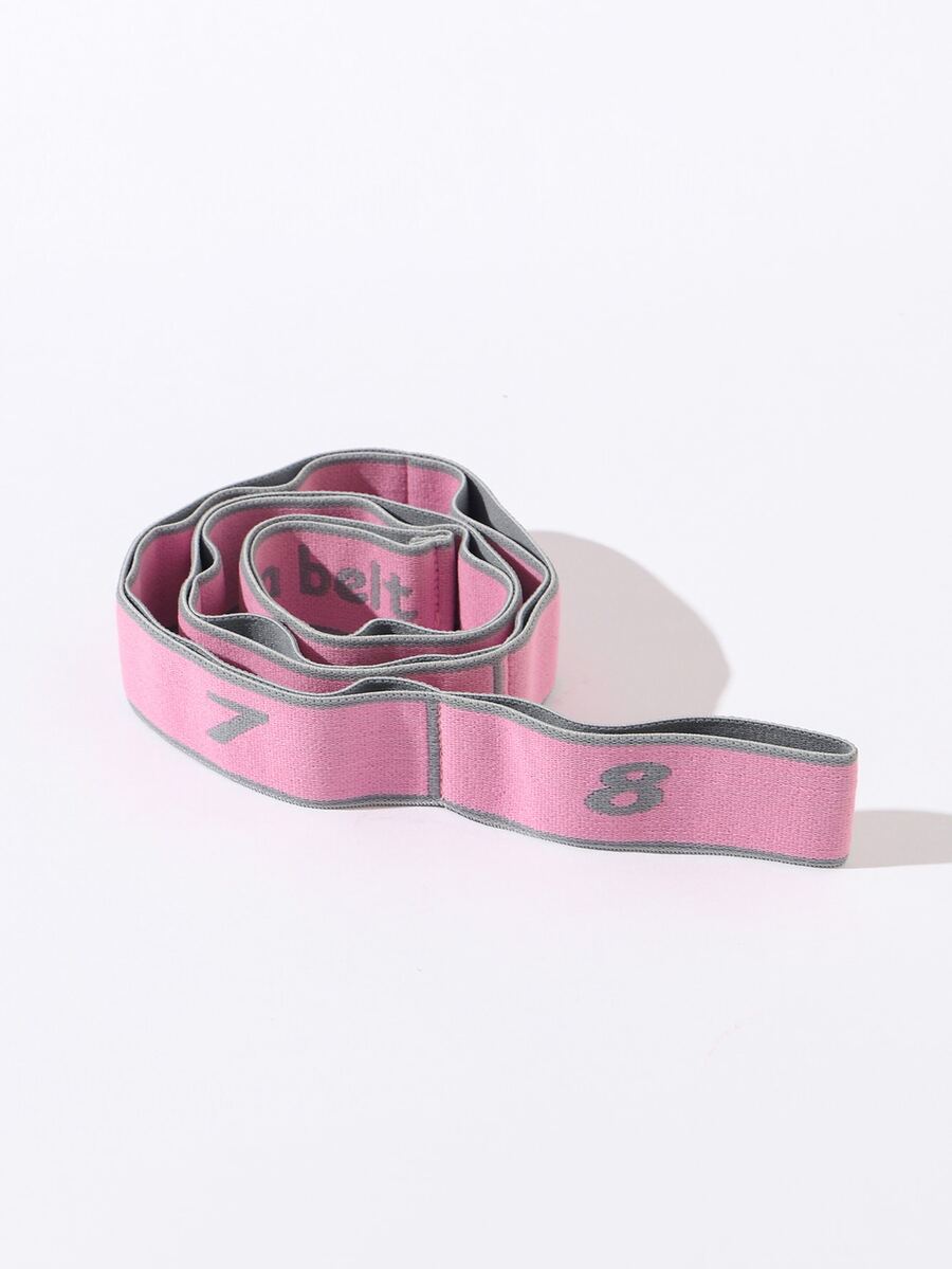 1入組瑜伽彈力帶 - 藕粉色 - 查看 1