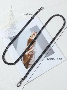 簡約鏈條包金屬鋁製手提包配件替換配件時尚耐用適合菜鳥和白領青少年女孩女大學生