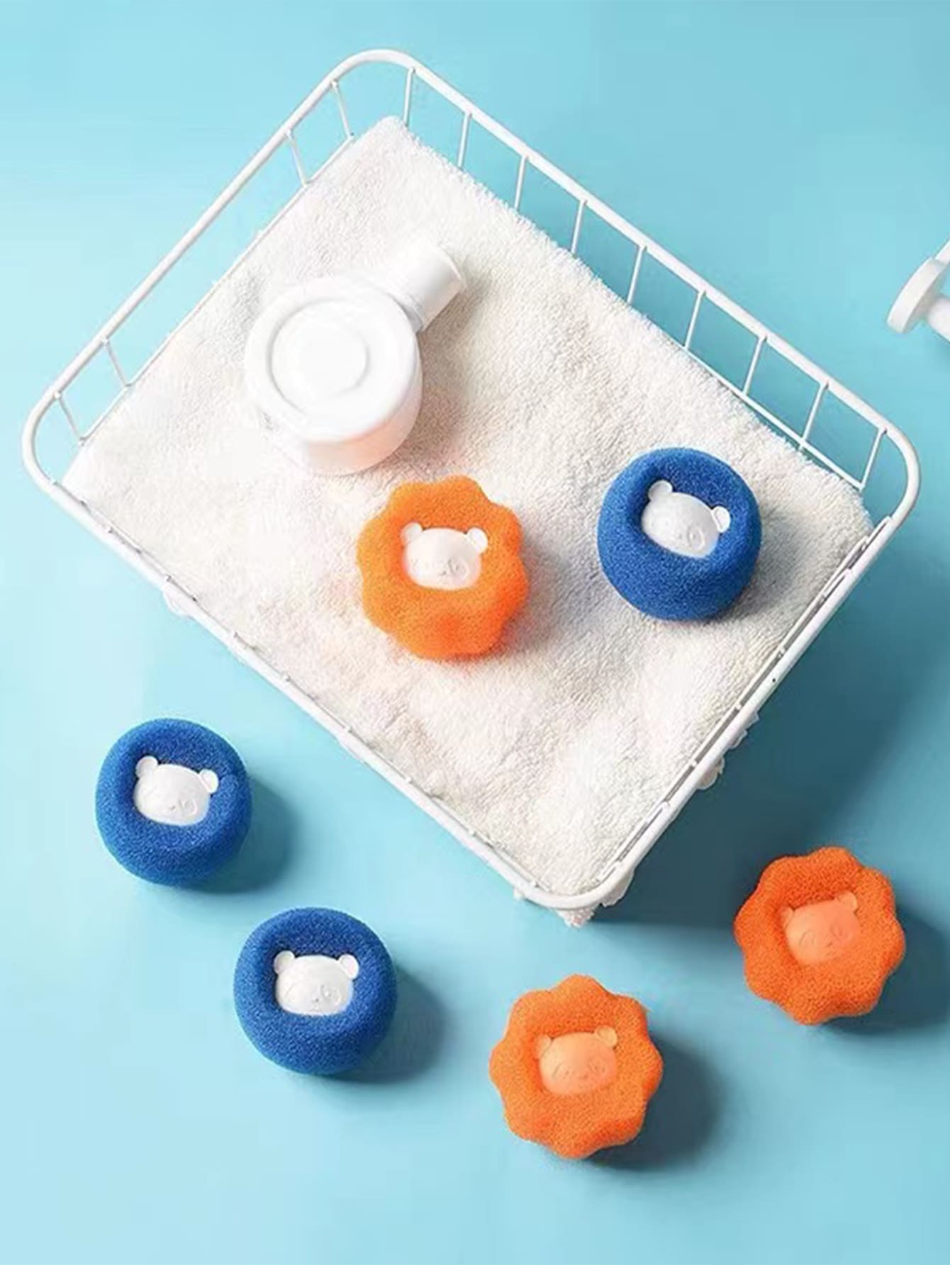 3入組隨機寵物脫毛洗衣球 - 彩色 - 查看 1