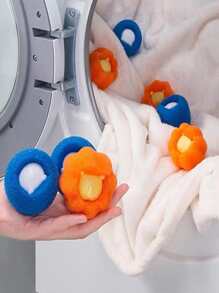 3入組隨機寵物脫毛洗衣球 - 彩色 - 查看 2