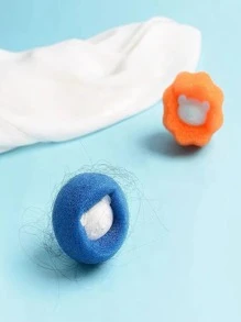 3入組隨機寵物脫毛洗衣球 - 彩色 - 查看 3