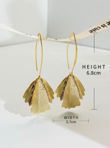 Hoa tai giọt nước - Vàng - Xem 4