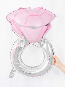 1入組鑽石設計小氣球