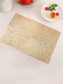 1pc Hollow Out Placemat - Gold - View 2