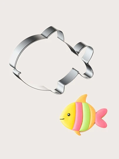 1pc Fish Shaped Cookie Mold