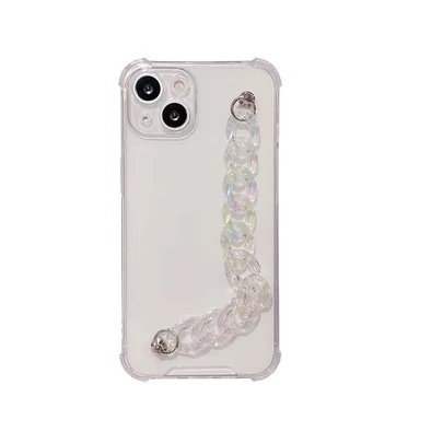 带手机吊饰简约腕带全覆盖防摔手机壳兼容 Iphone 15/15promax/15pro/15plus/11/12/13/14promax/Xs/Xr/11pro/11promax/12pro/12promax/13pro/13promax/7plus/14pro/14promax/14plus/7plus/8plus/8/Se2