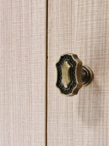 1pc Geometric Shaped Drawer Knob - Bronze - View 6