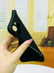 vỏ điện thoại hình trái tim - màu đen - Xem 5