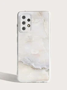 Ốp điện thoại in họa tiết đá cẩm thạch, phiên bản quốc tế, không phải phiên bản nội địa. - trắng - Xem 2