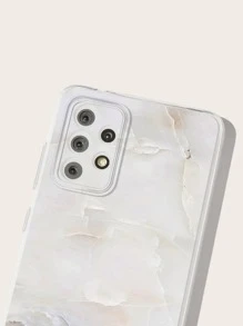 Ốp điện thoại in họa tiết đá cẩm thạch, phiên bản quốc tế, không phải phiên bản nội địa. - trắng - Xem 3