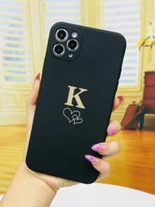 Funda para móvil con estampado de letra - Multicolor - Ver 2