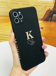 Funda para móvil con estampado de letra - Multicolor - Ver 3