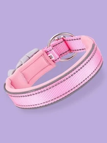 反光寵物項圈 - 粉色 - 查看 3