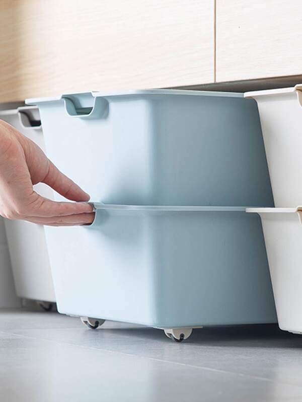 4pcs Stickable Wheels,Household Furniture Casters,Storage Box Rollers