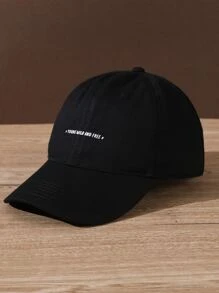 男士字母圖案棒球帽