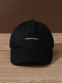 男士字母圖案棒球帽