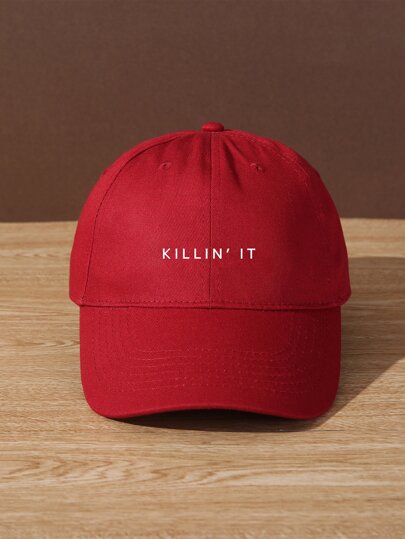 Guys Letter Graphic Baseball Cap