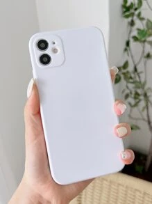 Plain Phone Case - White - View 1