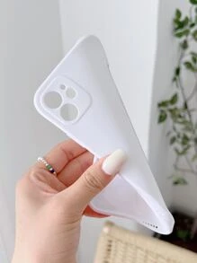 Plain Phone Case - White - View 2