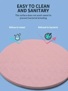 2 piezas Almohadilla Yoga - Rosa Pálido - Ver 8