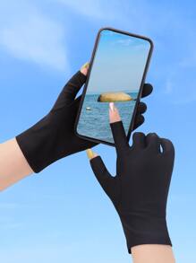 iwarm Minimalist Solid Gloves - Black - View 2